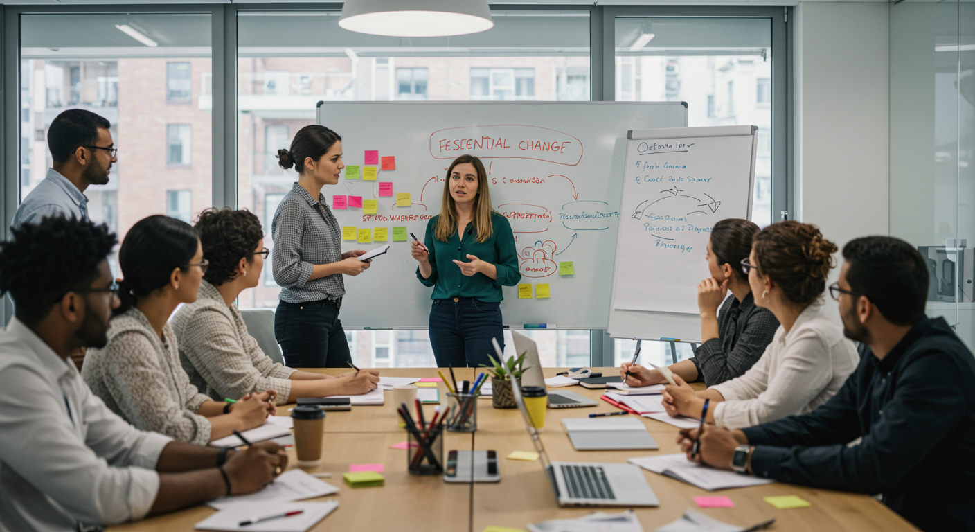 Gestion du changement : Découvrez les 4 types essentiels à maîtriser