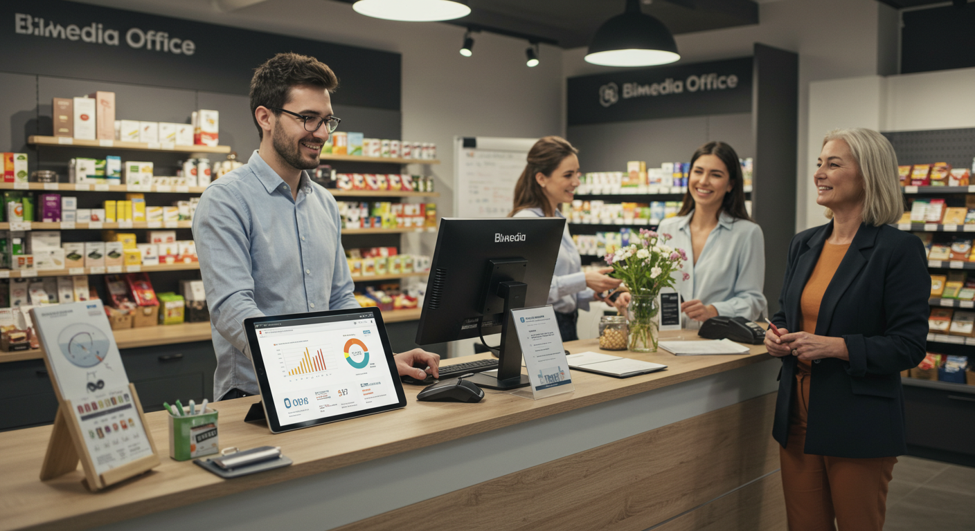 Bimedia Office logiciel de caisse certifié NF525 pour commerces