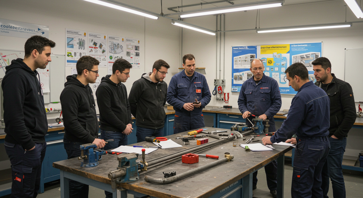 Formation plomberie ecoledestravaux : guide complet des cursus et certifications