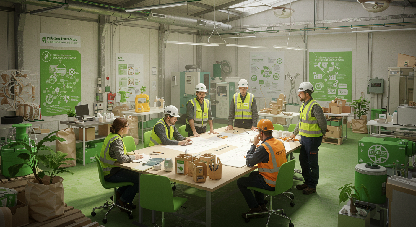 Pôle Eco-Industries : acteurs, innovations et enjeux de l’économie circulaire