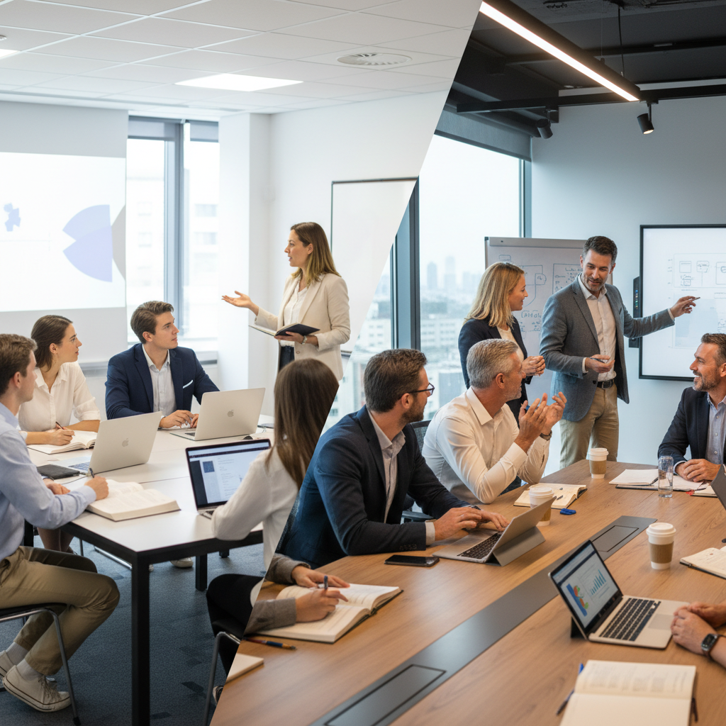 Comparatif complet de la formation continue et de la formation initiale