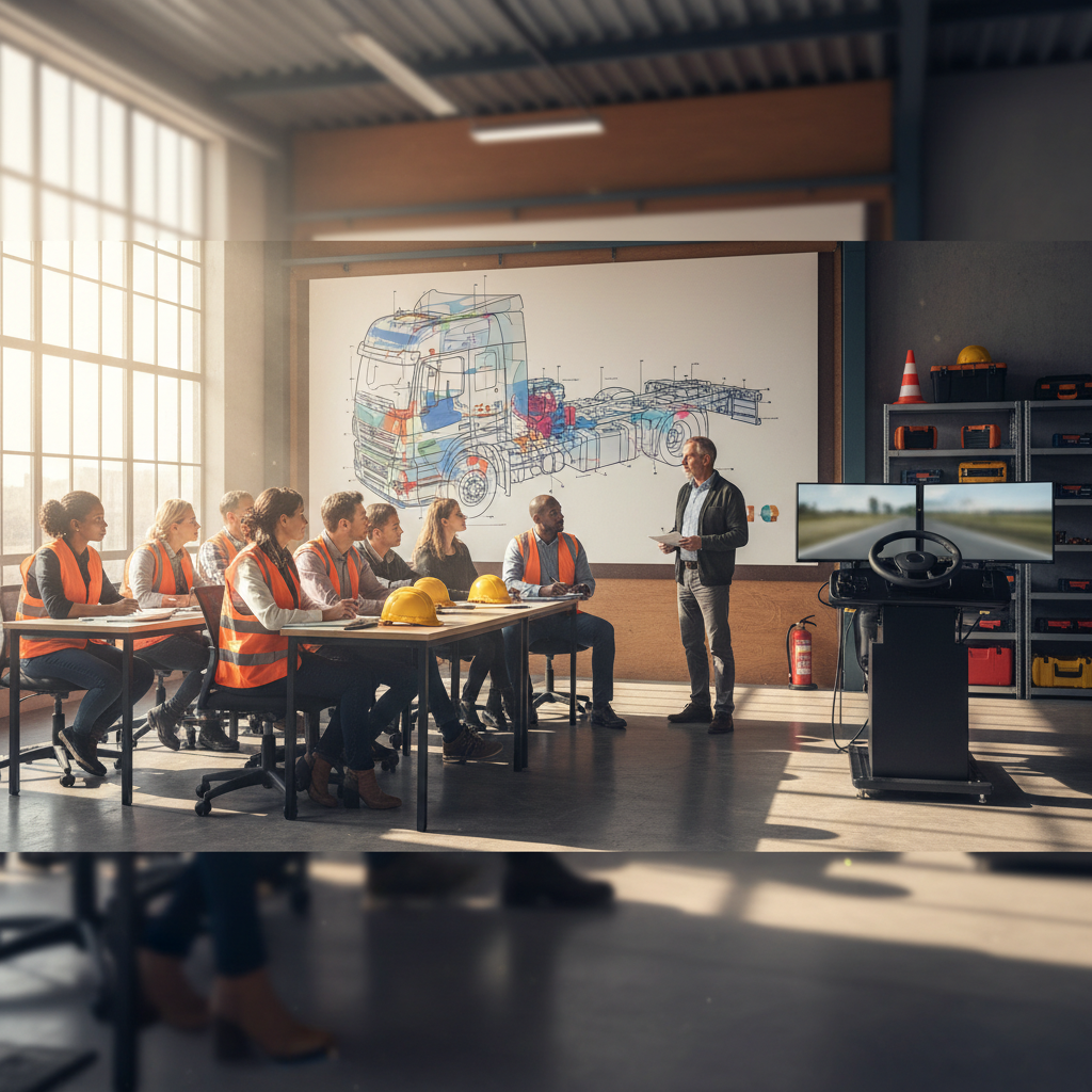 Formation chauffeur poids lourd : guide complet des étapes et compétences