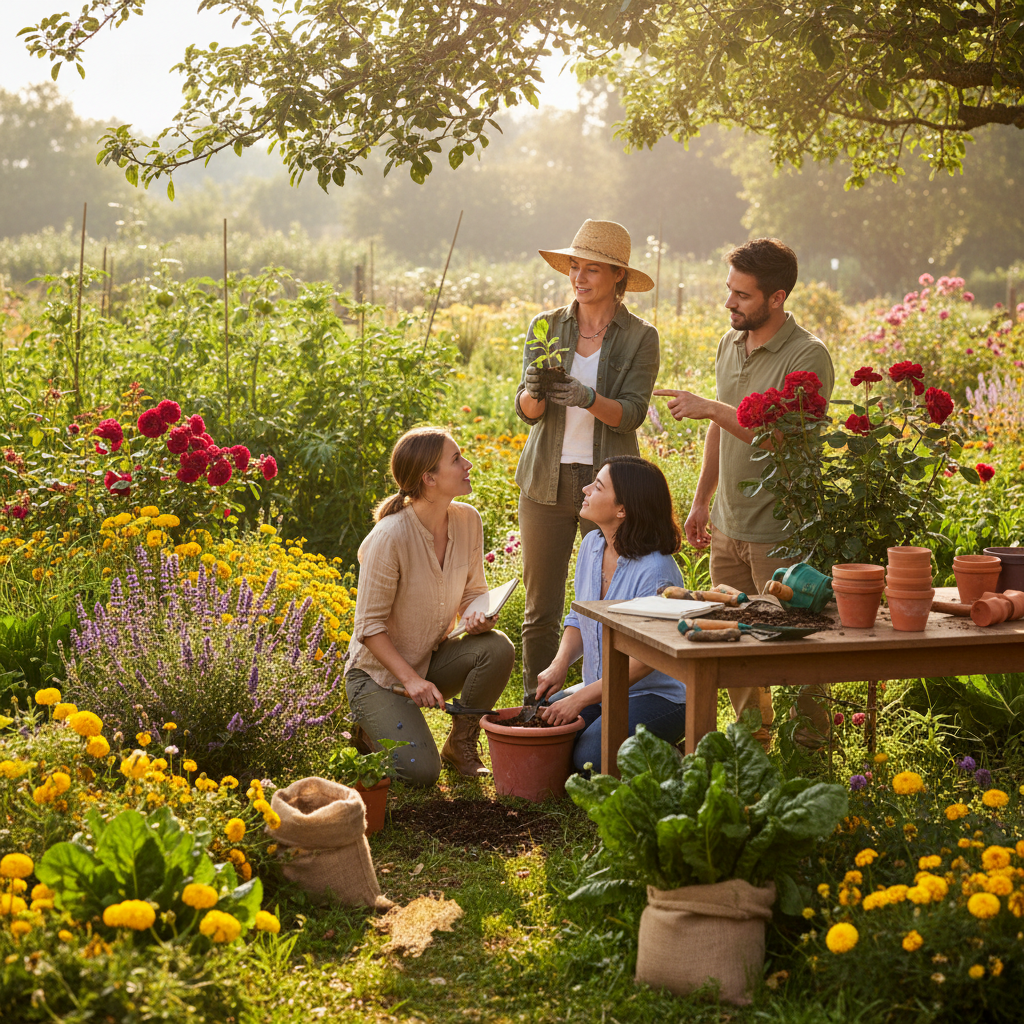 Formation Lesfleurdujardin jardinage : méthodes et savoir-faire essentiels